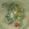 Cooksnap dari Mama YM untuk resep Kangkung kuah santan