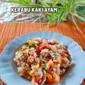 Cooksnap Hani Shaimi semasa beliau membuat Kerabu Kaki Ayam.