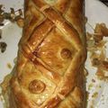 El cooksnap de 95vanedg cuando hizo Solomillos Wellington con bacon y cebolla caramelizada.