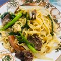 Cooksnap của Pham Diep khi họ làm theo món Mì xào tôm rau củ và nấm đùi gà