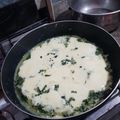 El cooksnap de Benja Canelada cuando hizo Tortilla de acelga.