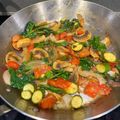 Lisa Laughton's cooksnap of when they made Sautéed Spinach and Vegetable Side Dish.