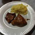 El cooksnap de Lucas Giudici cuando hizo Pollo Teriyaki.