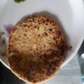 Rakhi Gupta का कुकस्नैप जब उन्होंने आलू अचारी पराठा (Aloo Achari Paratha recipe in Hindi) बनाया था।