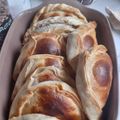 El cooksnap de Claudia Isabel cuando hizo Empanadas pino de horno.