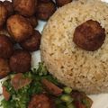 صورة من نسيم الصباح ، شاركها بعد تجربة وصفة كفتة بالطحينة 🍖
