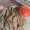 Cooksnap dari Evi Purnama untuk resep Baked potato wedges (double pan happy call)
