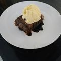 El cooksnap de maricruz cuando hizo Brownie de Nutella y Nueces.