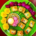 Priya Mulchandani का कुकस्नैप जब उन्होंने कोकोनट मावा बर्फी (coconut mawa burfi recipe in Hindi) बनाया था।