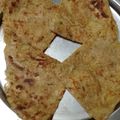 Nimisha saxena का कुकस्नैप जब उन्होंने आलू का पराठा (aloo ka paratha recipe in Hindi) बनाया था।