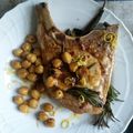 il "Chef" Lorenzo quando ha preparato Scaloppine di lonza di maiale con salvia, rosmarino e pepe rosa