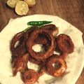 Sunny Chakrabarty's cooksnap of when they made স্টাফ অনিয়ন রিং(Stuff Onion Ring recipe in Bengali).