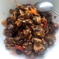 Cooksnap dari Ophie Malinda untuk resep Kerang pedas kering Simple