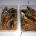 Cooksnap dari bungaekaputri untuk resep 156.Kerang hijau Saos padang