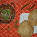 Rashmi Rai's cooksnap of when they made Chole Bhature.