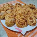 Tóth Angéla Cooksnap-ja, amikor elkészítette a(z) Sajtos-tejfeles csiga (Élesztőmentes) receptet.