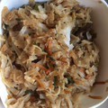 El cooksnap de Cisca cuando hizo Yakisoba de ternera.