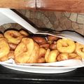 El cooksnap de Claudia Medina cuando hizo Picarones.