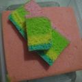 Cooksnap dari Mira R.Karnesa (Moms Kahla & Kyara) 😘😘 untuk resep Bolu kukus pelangi lembut