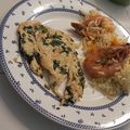 El cooksnap de Anisa cuando hizo Pechuga Asada al Cilantro.