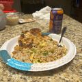 Emmanuel Nwankwo's cooksnap of when they made Chicken fried rice or fried rice.
