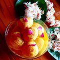 Dipa Bhattacharyya's cooksnap of when they made নলেন গুড়ের রসগোল্লা(Nolen Gurer Rosogolla Recipe in Bengli).