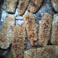 El cooksnap de Teresa Martinez cuando hizo Milanesas de berenjenas con ensalada.