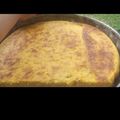 El cooksnap de Ade Gomez cuando hizo Sopa Paraguaya.