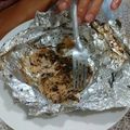 El cooksnap de Jesús 1331 cuando hizo Salmón asado al ajo.