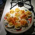 Imaglass's cooksnap of when they made Flora's Simple Deviled Eggs.