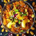 Madhvi Srivastava का कुकस्नैप जब उन्होंने लेफ्ट ओवर ब्रेड हलवा (left over bread halwa reicpe in Hindi) बनाया था।