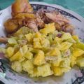 El cooksnap de Estefanny López Moreno cuando hizo Ensalada Aguacate con Mango.