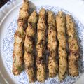Anoushay Adnan's cooksnap of when they made Seekh Kabab 😋😋.
