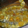 El cooksnap de megaira cuando hizo Asado de mujol del Mar Menor, Murcia.