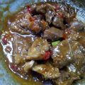 Cooksnap dari Cintia untuk resep Daging sapi bumbu petis kacang