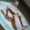 El cooksnap de Geraytere Monti cuando hizo 🇬🇧 CUADRADITOS de LIMÓN y AMAPOLA (“Lemon and poppy seed traybake”, Reino Unido).