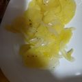 El cooksnap de Eva Aguilar Velazquez cuando hizo Patatas a lo pobre en estuche de vapor Lékué.