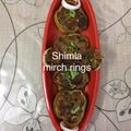 Rita mehta का कुकस्नैप जब उन्होंने स्डफ्ड कैपसिकम रिंग (stuffed capsicum rings recipe in Hindi) बनाया था।