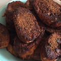 El cooksnap de final cuando hizo Torrijas al Horno con almíbar de Naranja Sanguina.