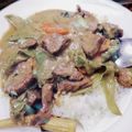 茵茵美代子 的 泰式綠咖哩椰汁牛 cooksnap