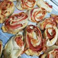 Cooksnap από vasia94 στη συνταγή Αφράτα Ρολάκια πίτσας με σπιτική ζύμη για πίτσα