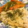 El cooksnap de Irene-Guirao cuando hizo Salmón con verduras.