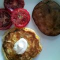 MommaDsRecipes's cooksnap of when they made Egg & Cheese Pancakes.