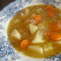 El cooksnap de Andrea cuando hizo Sopa de patata.