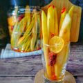 Cooksnap Norashikin Rahmat semasa beliau membuat Jeruk Mangga Asam boi.