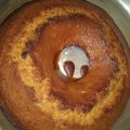 El cooksnap de moni cuando hizo Budín de mandarina.