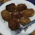 El cooksnap de Blanca Calderón M. cuando hizo Croquetas de papa y zucchini.