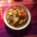 El cooksnap de Miguel Granda cuando hizo Patatas guisadas con costillas.