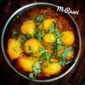Mamta Bhandakkar's cooksnap of when they made दम आलू काश्मिरी (dum aloo kashmiri recipe in marathi).