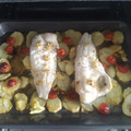 El cooksnap de Alberto Caba cuando hizo Filete de bacalao al horno.